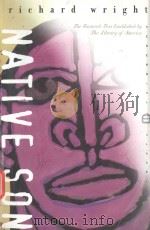 NATIVE SON RICHARD WRIGHT 1993 PDF电子版封面 0060929804