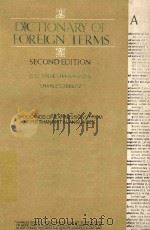 DICTIONARY OF FOREIGN TERMS SECOND EDITION（1975 PDF版）