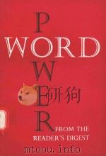 WORD POWER FROM THE READER'S DIGEST 1975 PDF电子版封面