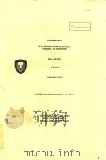 SPIN SENSOR ARMING DEVICE FEASIBILITY PROGRAM AVSD-00086-74-RR FINAL REPORT 1974 PDF电子版封面 V.SUOZZO