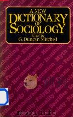 A New Dictionary of Sociology（1979 PDF版）