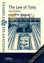 THE LAW OF TORTS SECOND EDITION PDF电子版封面 0735511916 JOSEPH W.GLANNON