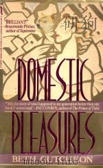 DOMESTIC PLEASURES 1991 PDF电子版封面 0312928610 BETH GUTCHEON