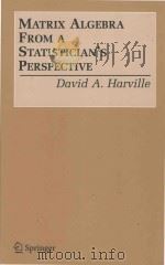 Matrix Algebra From A Statistician's Perspective（1997 PDF版）
