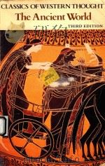 CLASSICS OF WESTERN THOUGHT THE ANCIENT WORLD THIRD EDITION 1980 PDF电子版封面 0155076787