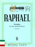 Sonatine für Oboe und Harfe(Klavier): op. 65 Nr. 2（1978 PDF版）