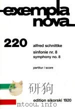 Sinfonie nr. 8 Symphony no. 8 H.S.1920（1996 PDF版）