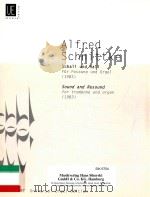 Schall und Hall für Posaune und Orgel(1983) Sound and Resound: for trombone and organ(1983) UE 17892 1983 PDF电子版封面