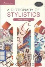 a dictionary of stylistics second edition（1990 PDF版）