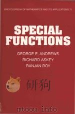 Special functions（1999 PDF版）