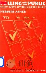 Polling and the Public What Every Citizen Should Know Third Edition（1995 PDF版）