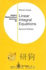 Linear integral equations Second Edition Volume 82（1999 PDF版）