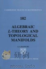Algebraic L-theory and topological manifolds（1992 PDF版）