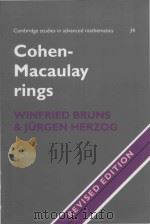 Cohen-Macaulay rings（1998 PDF版）