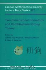 Two-dimensional homotopy and combinatorial group theory（1993 PDF版）