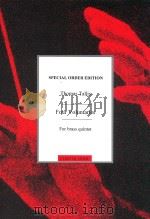 Four Voluntaries For brass quintet CH55650 1984 PDF电子版封面