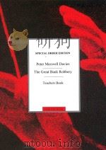 The Great Bank Robbery Introductory Teacher's Notes Teachers Book LG30018-01 1990 PDF电子版封面