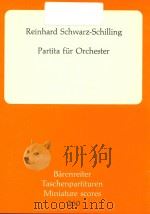 Partita fur Orchester TP260 1974 PDF电子版封面