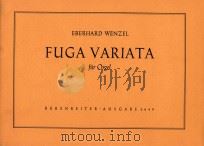 Fuga Variata fur Orgel BA2649 1957 PDF电子版封面