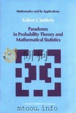 Paradoxes in probability theory and mathematical statistics（1986 PDF版）