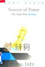 Sources of Power How People Make Decisions（1998 PDF版）
