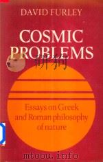 Cosmic Problems Essays on Greek and Roman Philosophy of Nature（1989 PDF版）