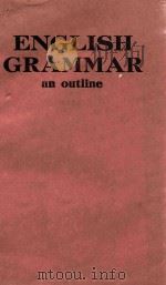 ENGLISH GRAMMAR AN OUTLINE（1988 PDF版）