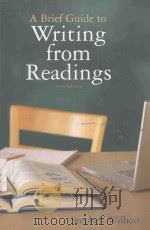 A BRIEF GUIDE TO WRITING FROM READINGS 5TH EDITION（1988 PDF版）