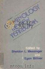 CRIMINNOLOGY REVIEW YEARBOOK 1979 PDF电子版封面 0803910622