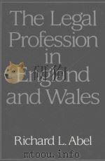 The Legal Pro fession in England and Wales（1988 PDF版）