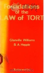 FOUNDATIONS OF THE LAW OF TORK（1976 PDF版）