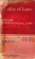 CONFLICT OF LAWA PRIVATE INTERNATIONAL LAW（1974 PDF版）
