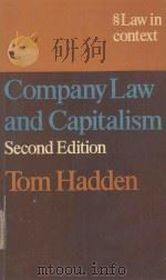 COMPANY LAW AND CAPITALISM（1972 PDF版）