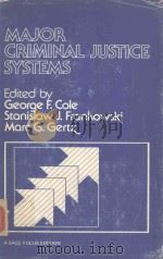 MAJOR CRIMINAL JUSTICE SYSYEMS（1981 PDF版）