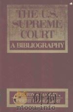 THE U.S.SUPREME COURT A BIBLIOGRAPHY（1990 PDF版）