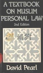 A TEXTBOOK ON MUSLIM PERSONAL LAW（1987 PDF版）