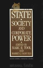 State Society and Corporate Power（1989 PDF版）
