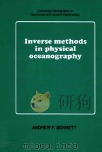 Inverse methods in physical oceanography（1992 PDF版）