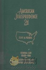 AMERICAN JURISPRUDENCE VOLUME 21A 1981 PDF电子版封面 STATE AND FEDERAL