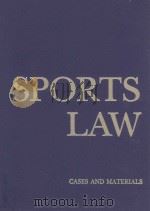 SPORTS LAW 1990 PDF电子版封面 0870847899 PAY YASSER JAMES R.MCCURDY C