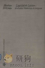 AMERICAN POLITICS RESEARCH SERIES LEGISLATIVE LIAISON EXEUTIVE LEADERSHIP IN CONGRESS 1970 PDF电子版封面