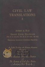 AUBRY AND RAU DROIT CIVIL FRANCAIS 1969 PDF电子版封面 CARLOS E.LAZARUS