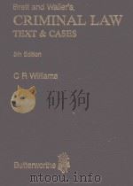 BRETT AND WALLER'S CRIMINAL LAW TEXT AND CASES（1983 PDF版）