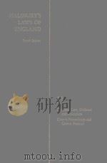 HALSBURY'S LAWS OF ENGLAND VOLUME 11（1976 PDF版）