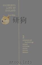 HALSBURY'S LAWS OF ENGLAND VOLUME 2（1973 PDF版）