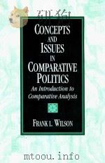 Concepts And Issues In Comparative Politics An Introduction To Comparative Analysis（1996 PDF版）