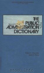 The Poblic Administration Dictionary Second Edition（1988 PDF版）