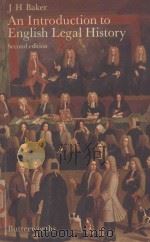 AN INTRODUCTION TO ENGLISH LEGAL HISTORY（1979 PDF版）