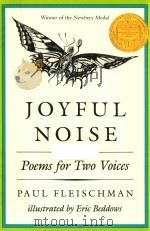 JOYFUL NOISE POEMS FOR TWO VOICES 1988 PDF电子版封面 0064460932