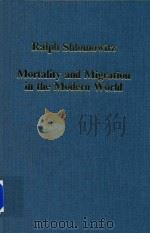 Mortality and Migration in the Modern World（1996 PDF版）